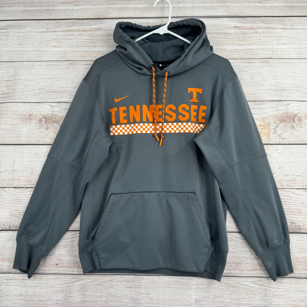 Nike Dri‎ Fit Tennessee Volunteers Hoodie Sweatshirt Mens Small Gray